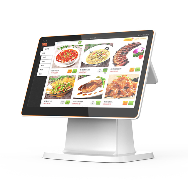 Dual Touch Screen Point of Sale All in One POS System Pos Cash Register Android /Windows POS Machine