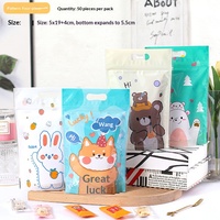 Sac refermable autoportant en forme de flocon de neige de dessin animé, imprimé UV, de qualité alimentaire, pour nougat, biscuits, lait, dattes, bonbons