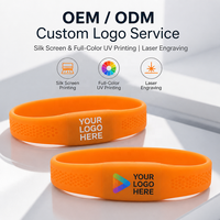 Bracelet USB étanche en silicone tendance avec logo personnalisé 1 Go Garantie 3 ans - Clé USB promotionnelle