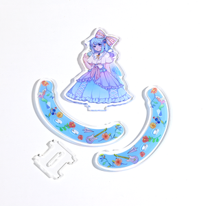 Anime Girl Acrylic Roly-Poly Toy, <span class=keywords><strong>objet</strong></span> décoratif, <span class=keywords><strong>objet</strong></span> amusant et intéressant pour les cadeaux, impression UV DIY - Product Image 3