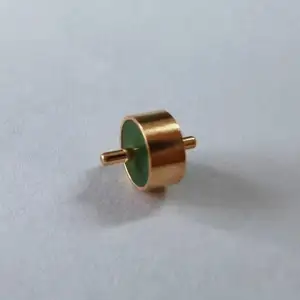 Profession elle Herstellung hoch zuverlässiger Single Pin Glas-Metall-Gleichstrom-Durchführungen hermetisch abgedichteter Stecker