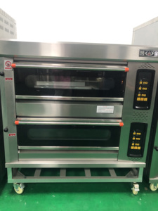 Horno de Pizza Comercial de <span class=keywords><strong>1</strong></span> Plataforma y 2 Bandejas, a Gas, Nuevo, 220V, Control Digital - Product Image 3