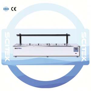 Baño de agua termostático SCITEK Baño de agua de 3x2,1 litros con control independiente - Product Image 6