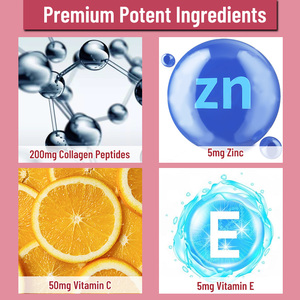 Gummies de Collagène Beauté en Gros : Vitamines, Biotine, Kératine, Collagène Végétalien Sain, Détox et Complément Alimentaire - Product Image 5