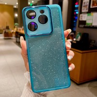 Coque de Téléphone en TPU Anti-Chute Anti-Choc avec Protection d'Objectif pour Spark Go 2025 Tecno Camon 40 Pro Spark 30 30C Pop 9 Pova 6 Neo