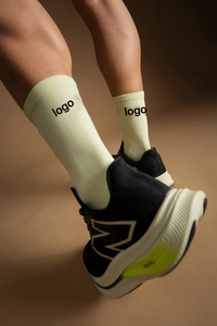 Tùy chỉnh thiết kế logo nén chạy Vớ chất lượng cao đàn hồi đi xe đạp vớ Aero thể thao chuyên nghiệp cầu thủ nặng vớ người đàn ông - Product Image 5