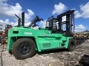 Mitsubishi FD250 25TON chariot élévateur d'occasion 93% nouvelle vente chaude avec 30TON 20TON 15TON Stocks bonne condition de travail basses heures - Product Image 6