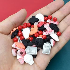 100g/bolsa Mezcla de Resina para Manualidades de Halloween, Mini Huesos de Murciélago, Decoración para Uñas, Accesorios para Slime - Product Image 2