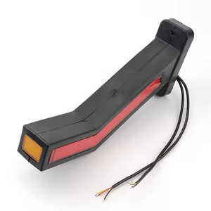 Feu de position latéral universel à LED néon 12V 24V pour camion et remorque, étanche, ambre, rouge, blanc - Product Image 5