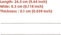 HK-HHT - 2 Cubiertas Inferiores Blancas para Portátil, Protectores de Silicona Antideslizantes, Patas de Goma para DELL XPS 13 9300/9310 P117G001/P117G002