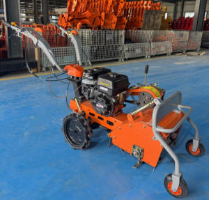 Mini moissonneuse-batteuse pour l'élimination des mauvaises herbes, options de source d'alimentation : <span class=keywords><strong>manuelle</strong></span>, essence, état neuf ou d'occasion, pour utilisation agricole, bonne vente - Product Image 6