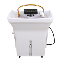 Chaise de shampoing mobile Chaise de shampoing de beauté Lit de spa portable avec réservoir d'eau