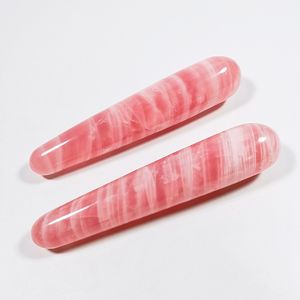 DIY Geschenkidee: Rosa Citrin Schwarzer Obsidian Kristall Massage Rosenquarz Yoni-Stab für Beckenbodentraining - Product Image 2