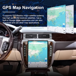 Navihua Android 13 Vertical Screen Car Radio <b>Stereo</b> GPS Navigation Multimedia Player for GMC Yukon Chevrolet Tahoe 2007 2013 - Product Image 5