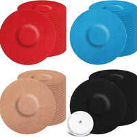 Patch fixe pour lecteur de glycémie dynamique à capteur, patch musculaire de renforcement anti-transpiration et antidérapant pour le sport