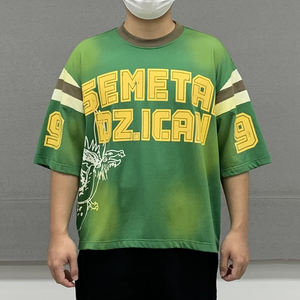 เสื้อยืดผ้าคอตตอนสำหรับผู้ชายเสื้อยืดโอเวอร์ไซส์ลายกราฟิกแบบย้อนยุค - Product Image 3