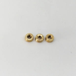 Servicio de mecanizado CNC de precisión, taladrado y fresado, anillos de latón metálicos CNC, rosca interna, tuercas CNC personalizadas - Product Image 6