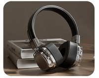 Nouveau Casque Audio Stéréo Supra-Auriculaire Professionnel Classique Pliable pour DJ Studio V5.4 Sans Fil, Gaming, Vente Directe Usine 2025