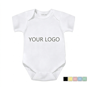 Magliette Casual per Neonati in Cotone con Logo e Motivo Personalizzati, Maniche Corte, Traspiranti, Unisex, Produzione Bulala - Product Image 1