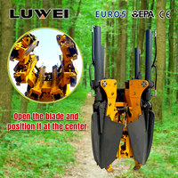 LuWei Diesel Skid Steer arbre bêche attachement arbre transplanteur pompe hydraulique moteur moteur équipement forestier Machine