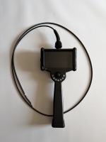 Caméra endoscopique industrielle portable, sonde miniature de 0,95 mm, écran tactile de 6 pouces, étanche IP67, pour la détection dans les espaces étroits