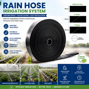 Fita de Irrigação por Gotejamento PE Micro Rain Spray, Mangueira Agrícola Flexível para Irrigação, Mangueira de Rega OEM ODM Personalizada, Preço de Fábrica no Atacado - Product Image 1