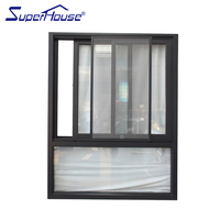 Ventana Corredera Fija de Aluminio, Resistente a Huracanes, Certificada AS2047, Eficiente Energéticamente, Proveedor para Costas de EE. UU. y Australia