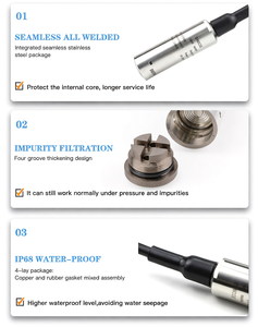 Sensor de Nivel Sumergible GAMICOS GLT500 Compatible con SDI-12 para Monitoreo de Aguas Subterráneas y Tanques - Product Image 6