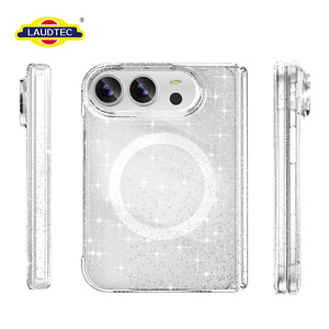 เคสโทรศัพท์ iPhone Fold 18 Ultra แบบใส ป้องกันเหลือง พร้อมแม่เหล็ก ดีไซน์บางเบา - Product Image 1