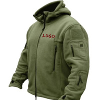 Coupe-vent de sport de haute qualité en toile noire polaire coupe-vent imperméable randonnée vestes pour hommes pour l'hiver