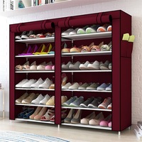 Armoire de rangement pliable en tissu non tissé simple pour vêtements, idéale pour chambre et salle de bain - Vente en gros