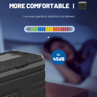 Réfrigérateur-congélateur portable électrique Alpicool 12V pour voiture, alimenté par énergie solaire et batterie, pour extérieur, camping, OEM/ODM