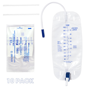 Collection externe stérile d'urine de sac de vessie d'urine de PVC de 1000ml pour l'hôpital d'animal familier - Product Image 6