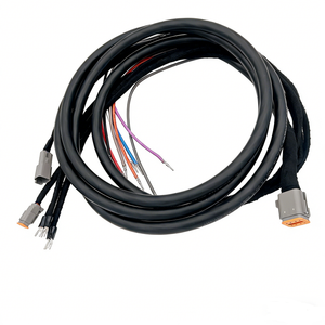 カスタム2ピンワイヤーハーネスアセンブリ（フォーク端子付き）自動車および産業機器用 - Product Image 4