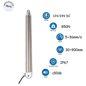 Mini Actuador Lineal de Imán Permanente Tipo Bolígrafo, 12V, IP67, Impermeable, para Abreventanas, Electrodomésticos, <span class=keywords><strong>Precio</strong></span> de Fábrica - Product Image 1