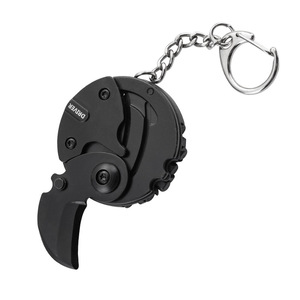 <span class=keywords><strong>7</strong></span> en 1 Mini porte-clés de poche pliant polyvalent couteau à monnaie extérieur avec tournevis - Product Image 1