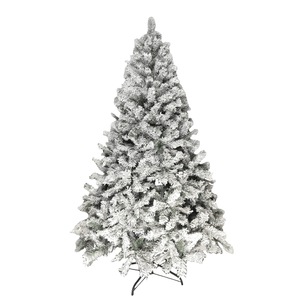 <span class=keywords><strong>Sapin</strong></span> de Noël avec effet neige glacée, <span class=keywords><strong>sapin</strong></span> floqué en PVC, 1,5/1,8 mètres, décoration de Noël avec éclairage, fabriqué en Chine - Product Image 5
