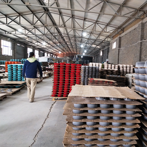 หม้อซุปทรงมะเขือเทศเคลือบสีแดงคุณภาพสูง ความจุขนาดใหญ่ ทำจากเหล็กหล่อ พร้อมฝาปิด ใช้สำหรับอบอาหาร เป็นมิตรกับสิ่งแวดล้อม ไม่ติดกระทะ - Product Image 5