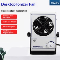 Ventilateur Ionisant Compact de Table Chine, Mini Souffleur Antistatique, Ioniseur ESD, Éliminateur Statique de Bureau, Inclinaison Réglable, CA