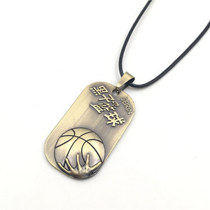 Collar de <span class=keywords><strong>Anime</strong></span> <span class=keywords><strong>Kuroko</strong></span> no basike Seirin, colgante de Metal, accesorios de Cosplay, regalo - Product Image 1