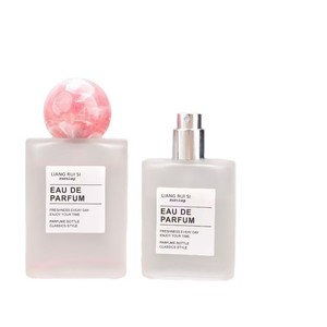 ขวดน้ำหอมแก้วเนื้อแมตต์พรีเมียม 30 มล. 50 มล. ฝาปิดลายหินอ่อนธรรมชาติ ตัวขวดเรียบเนียน ป้องกันการรั่วซึม เหมาะสำหรับร้านบูติก - Product Image 2