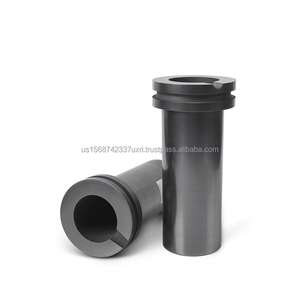 Crisol de Grafito de Alta Pureza y Resistencia, Grado Industrial, Personalizado, para Fundir Aluminio - Product Image 1