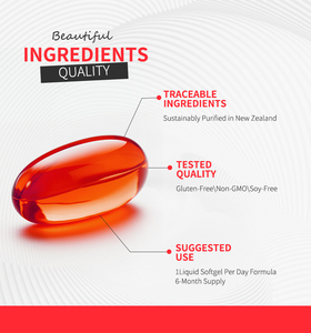 توريد OEM/ODM مكملات العلامة التجارية الخاصة أستازانتين المكملات الغذائية 12 ملغ أستازانتين 60 كبسولات سوفتجي - Product Image 3