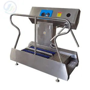 Walk-Through Boot Washing Machine for Meat Processing Plants Hygiene Station industry cleaning Equipment