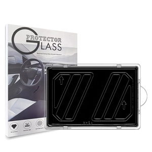 Car Touchscreen HD Matte Anti Fingerprint 9H Tempered Glass Film <b>Screen</b> <b>Protector</b> for Model Y/3 - Product Image 1