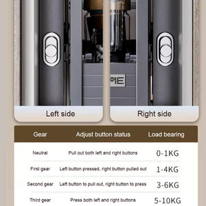 Armazenamento Soft Close Out Metal up Acessórios Multifuncionais Rack Sistema De Elevação De Cesta Ajustável Pull Down Kitchen <span class=keywords><strong>Cabinet</strong></span> - Product Image 5