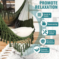 Patio intérieur extérieur suspendu Portable pliant enfants enfants Double thérapie sensorielle aérienne Yoga hamac balançoire