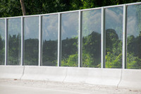 Barrière acoustique pour autoroute, mur anti-bruit, clôture d'isolation sonore personnalisable pour chantier de construction
