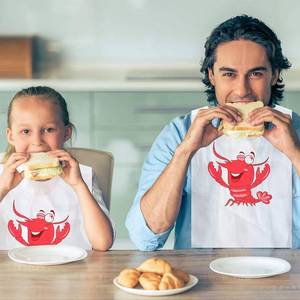 Bavoirs jetables personnalisés OEM <span class=keywords><strong>pour</strong></span> restaurant, bavoirs <span class=keywords><strong>pour</strong></span> <span class=keywords><strong>homard</strong></span> et crabe, bavoirs <span class=keywords><strong>pour</strong></span> fruits de mer <span class=keywords><strong>pour</strong></span> adultes - Product Image 3