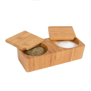 wood handicrafts latest item of Wooden Kitchen Spice masala box